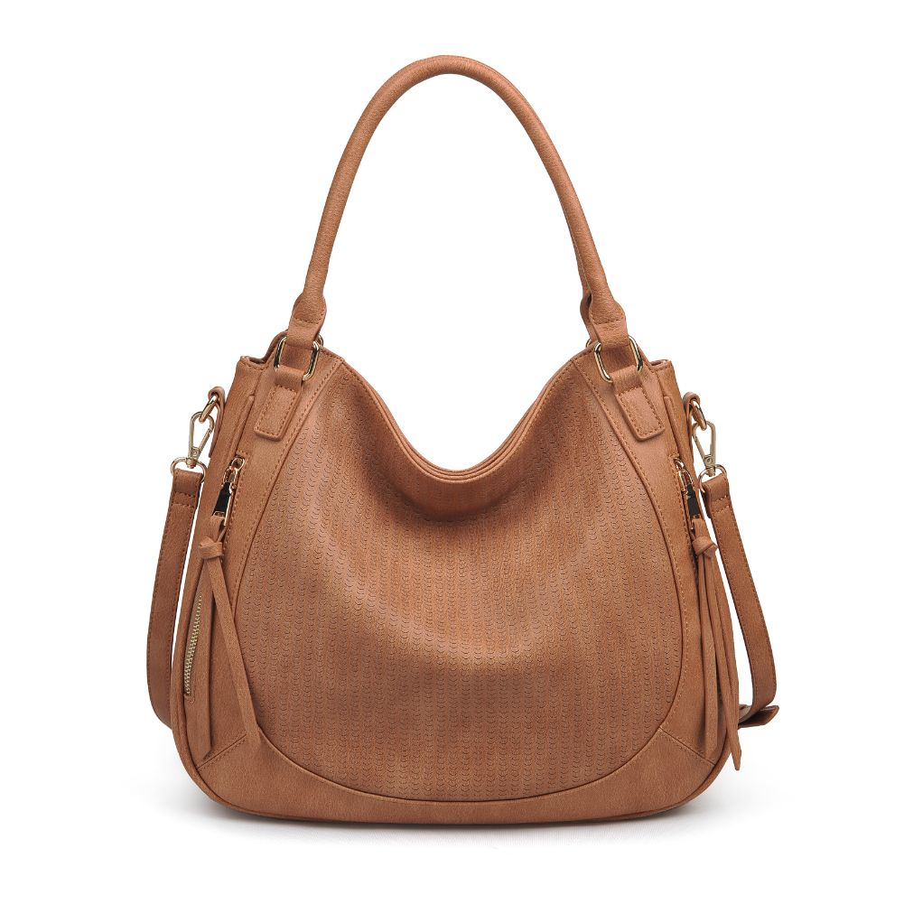 Product Image of Moda Luxe Angelica Satchel 842017123880 View 1 | Tan