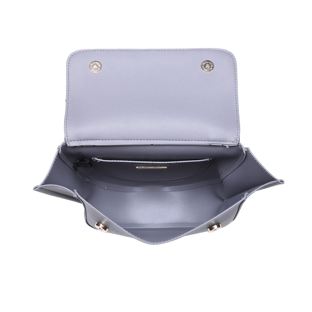 Product Image of Moda Luxe Mara Satchel 842017115533 View 4 | Grey