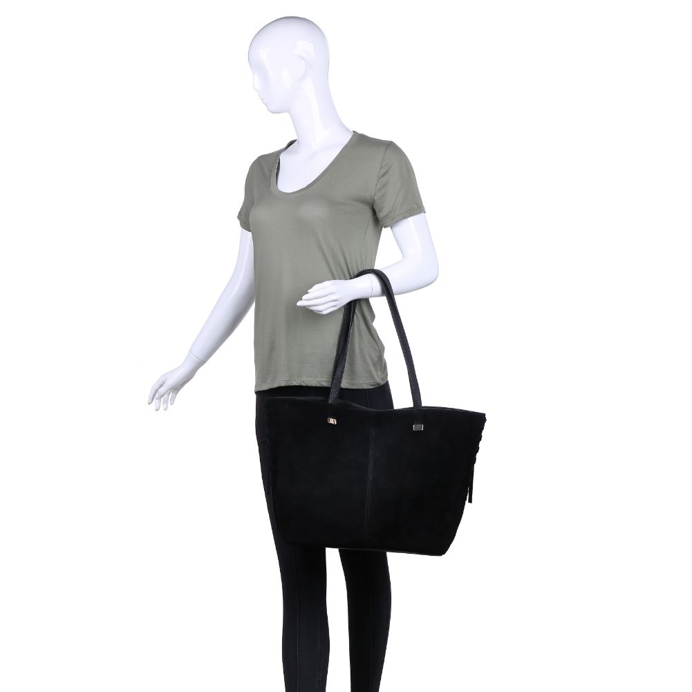 Product Image of Moda Luxe Queen Tote 842017121114 View 5 | Black