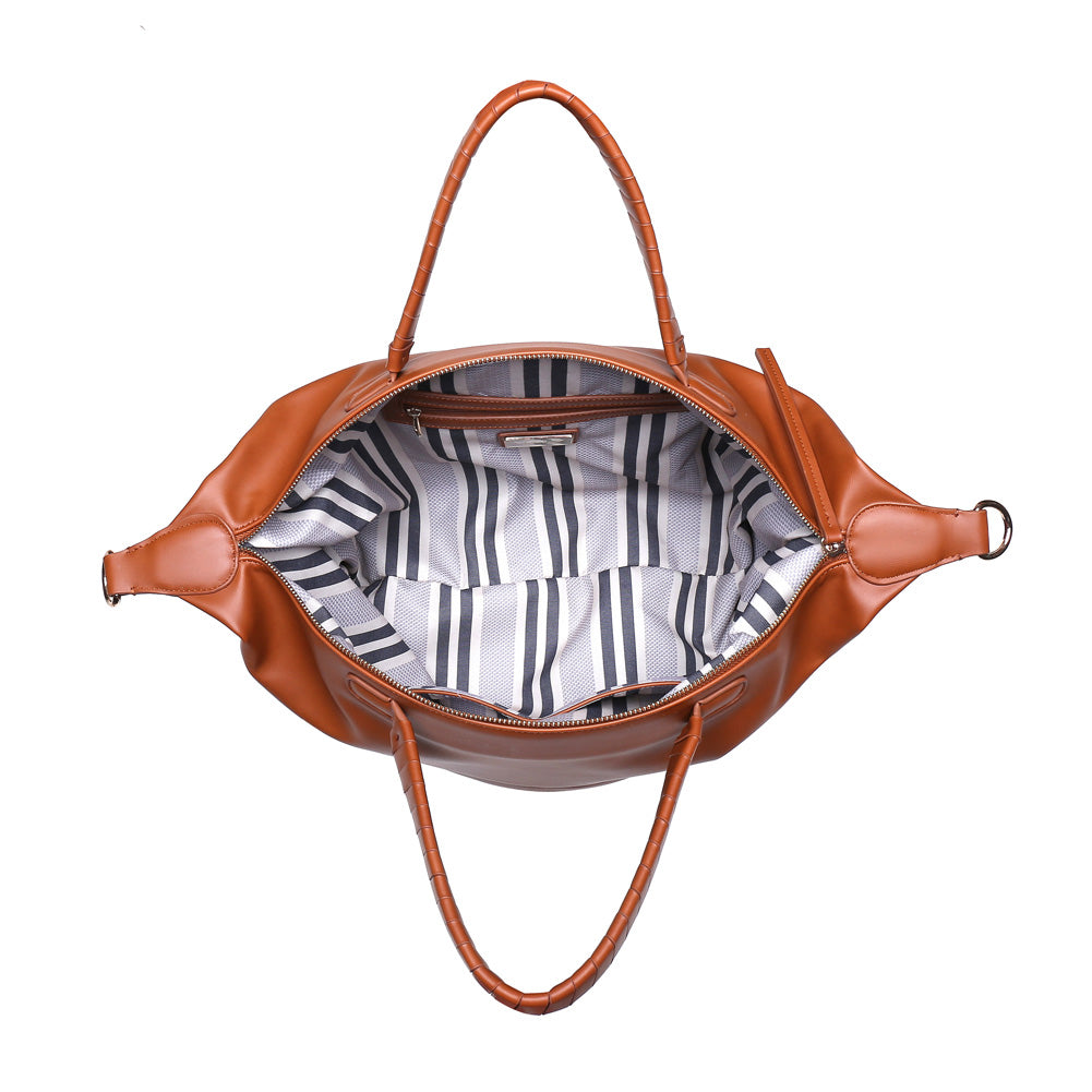 Product Image of Moda Luxe Sebastian Satchel 842017113188 View 4 | Tan