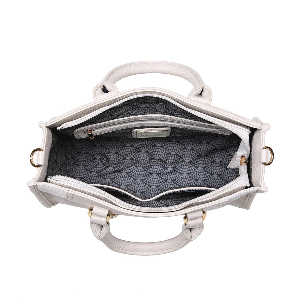Product Image of Moda Luxe Bridgette Satchel 842017119678 View 4 | Bone