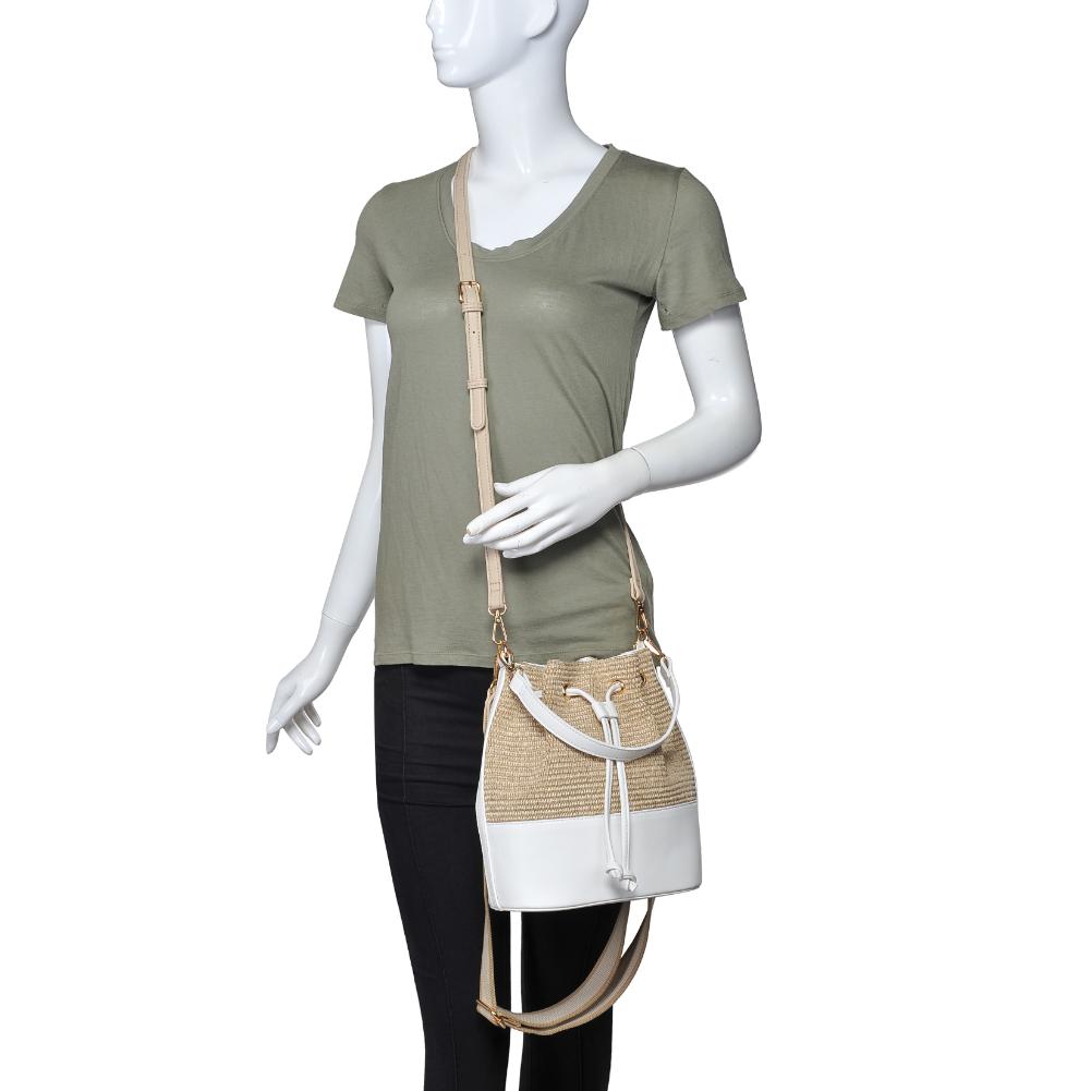 Product Image of Moda Luxe Eleganto Crossbody 842017134725 View 5 | White