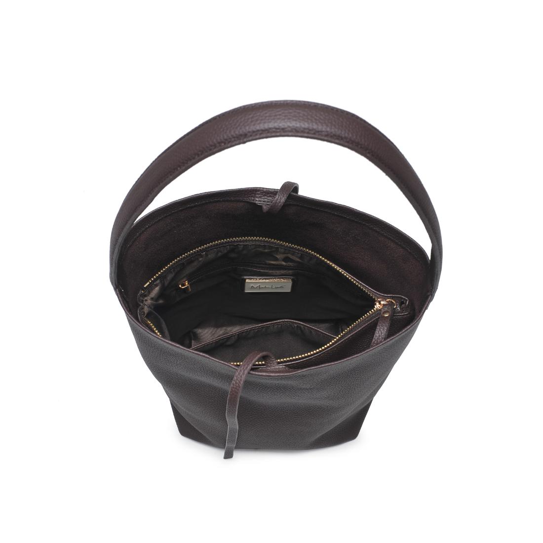 Product Image of Moda Luxe Odette Bucket 842017138976 View 8 | Chocolate