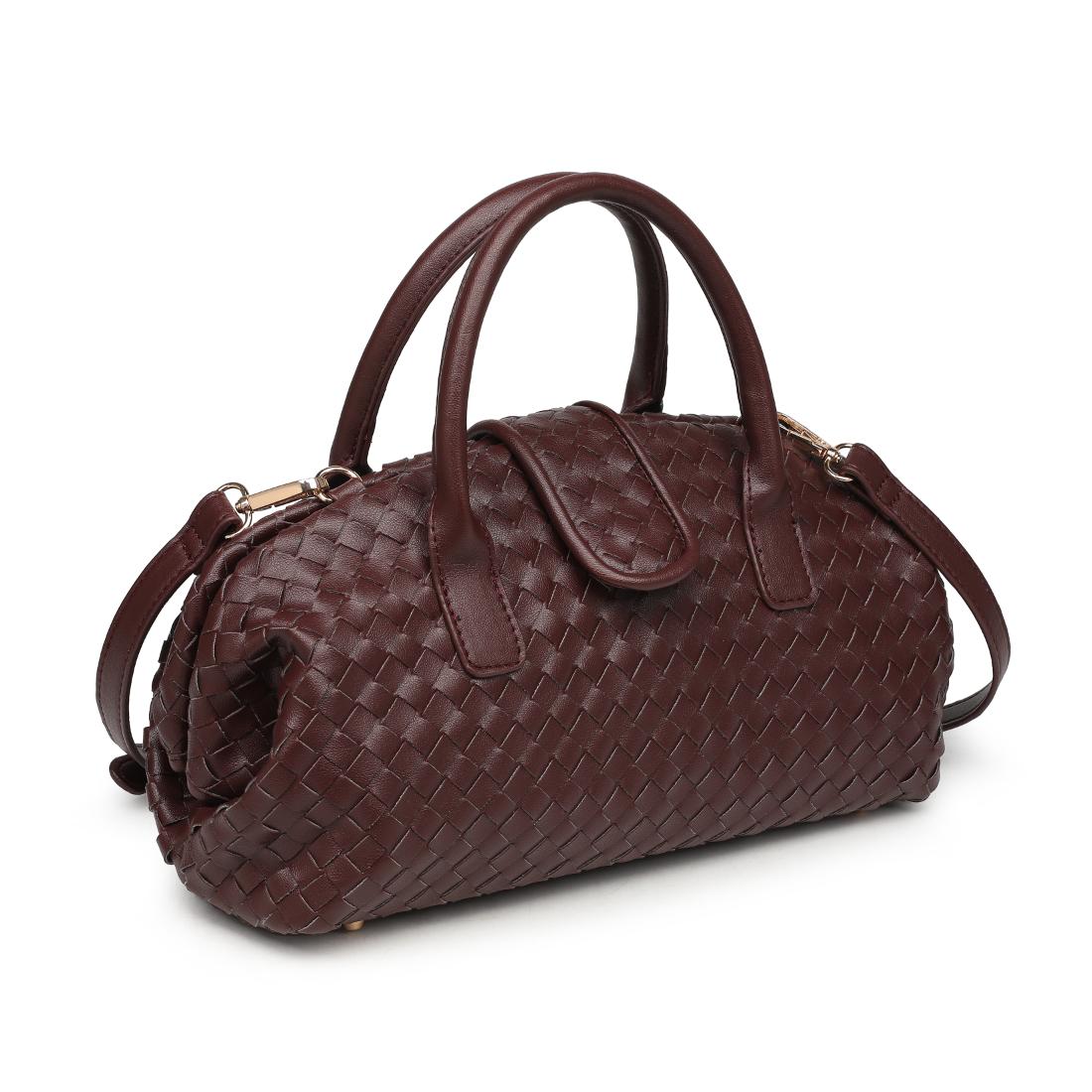 Moda Luxe Brookhaven Satchel 842017142775 View 6 | Burgundy