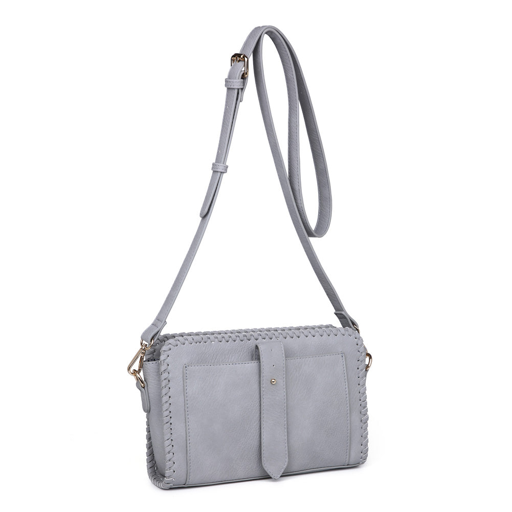 Product Image of Moda Luxe Andy Crossbody 842017119593 View 2 | Grey