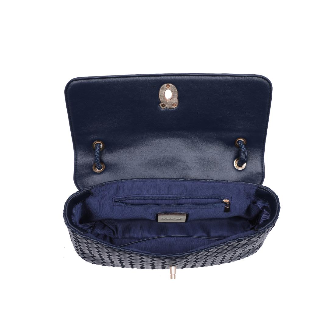 Moda Luxe Annabelle Shoulder Bag 842017143383 View 8 | Navy