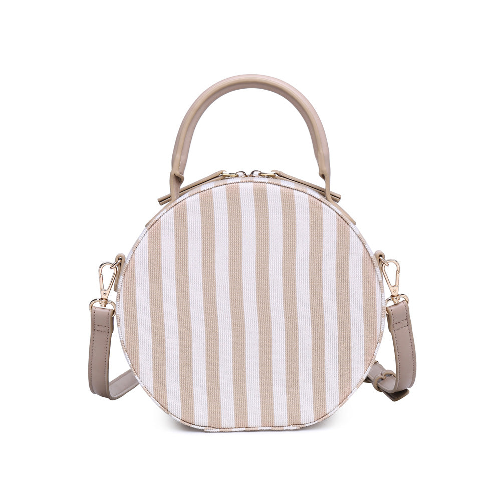 Product Image of Moda Luxe Capetown-Striped Crossbody 842017114185 View 3 | Natural White