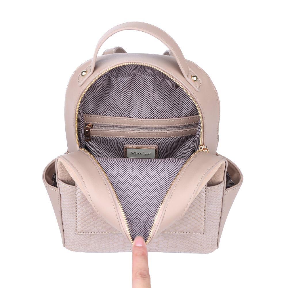Product Image of Moda Luxe Reilley Backpack 842017121664 View 4 | Natural