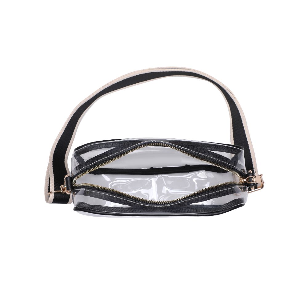 Product Image of Sol and Selene Christina Crossbody 842017133520 View 8 | Clear Black