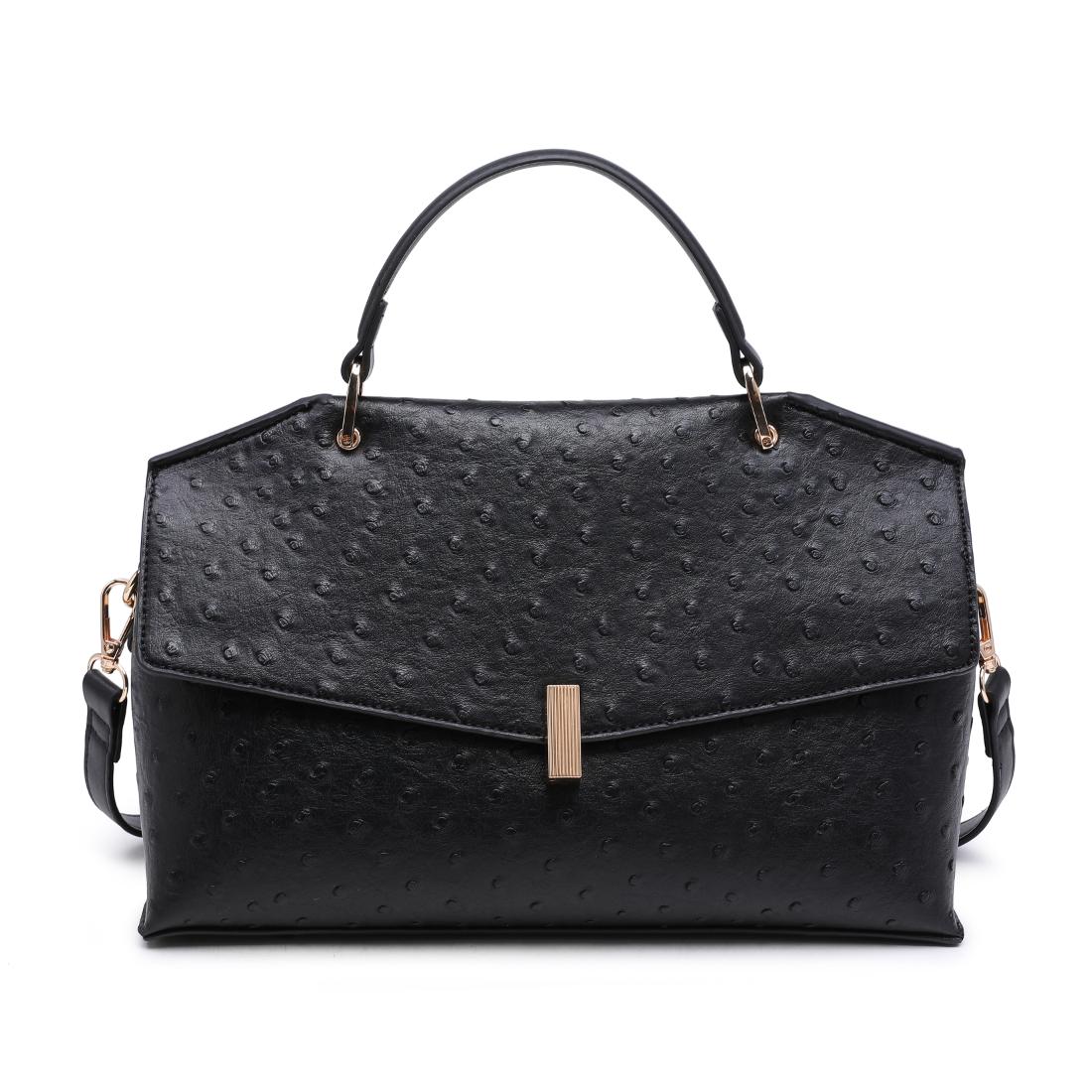 Moda Luxe Beatrice Satchel 842017143321 View 1 | Black