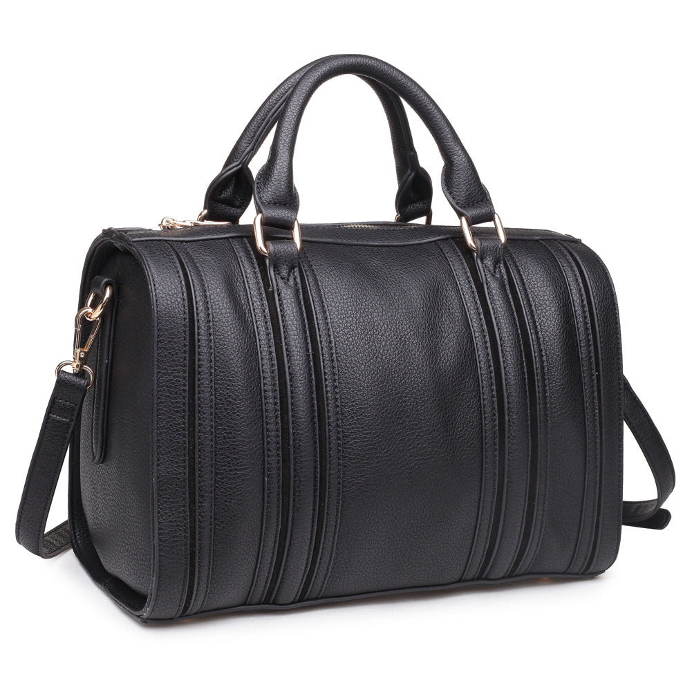 Product Image of Moda Luxe Tux Satchel 842017103103 View 2 | Black