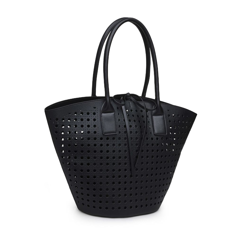Product Image of Moda Luxe Palmas Tote 842017123736 View 6 | Black