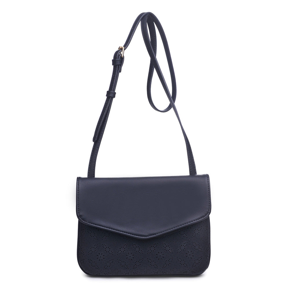 Product Image of Moda Luxe Tate-Perf Crossbody 842017111207 View 1 | Black