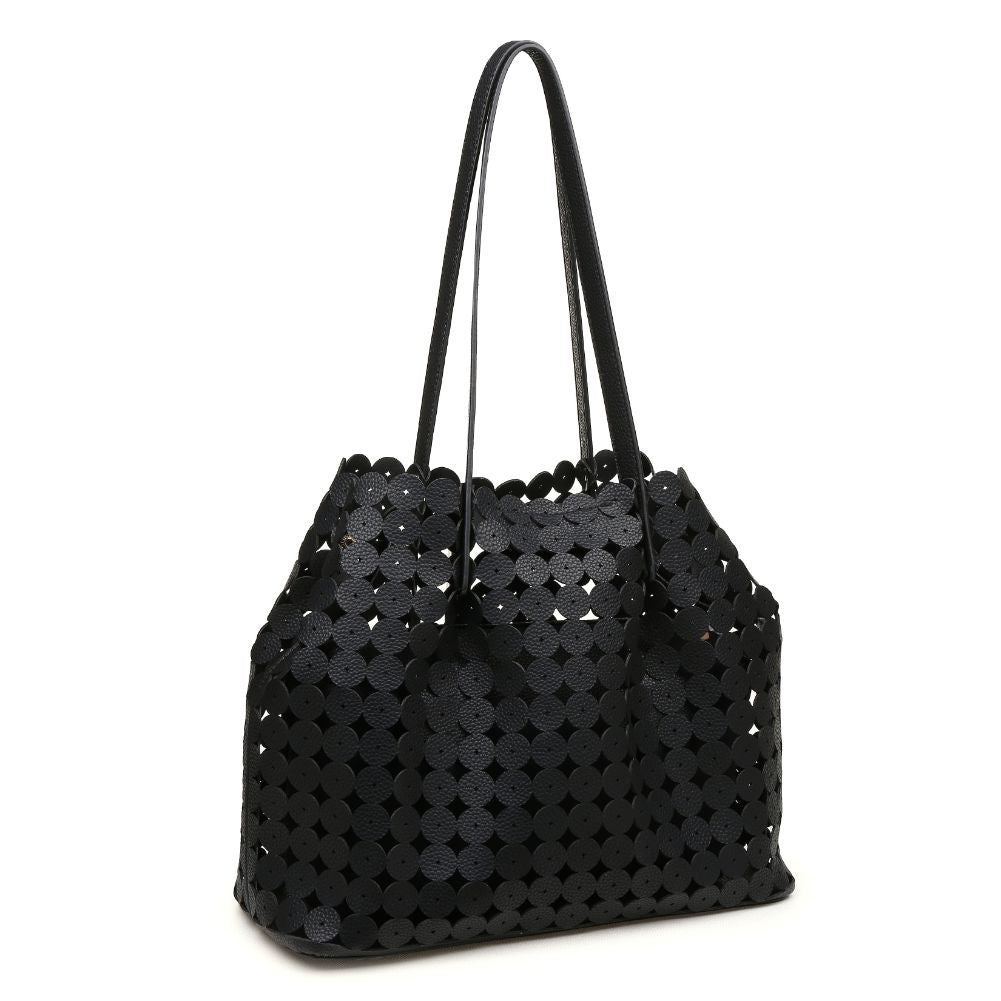 Product Image of Moda Luxe Casablanca Tote 842017110989 View 2 | Black