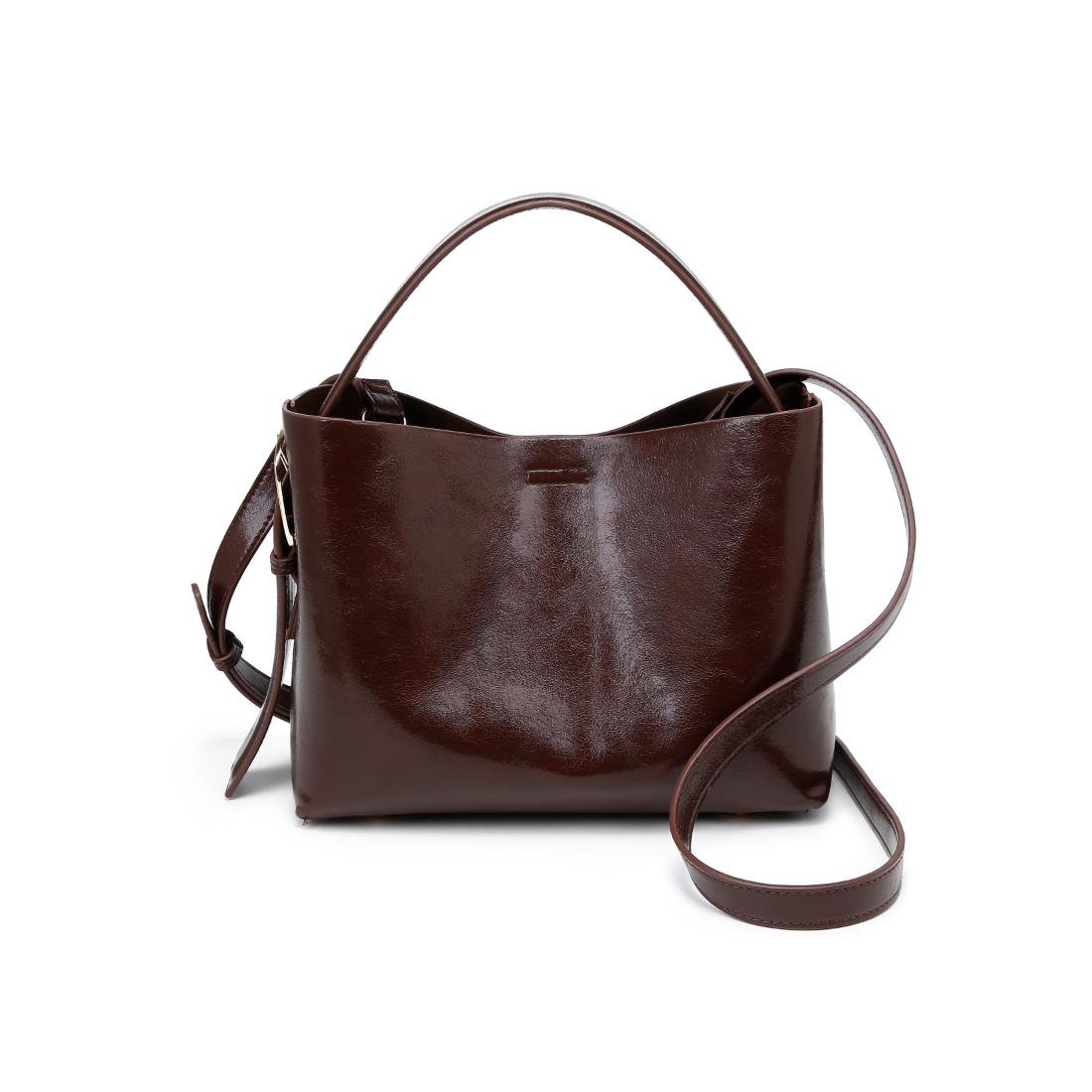 Product Image of Moda Luxe Sophie Crossbody 842017139508 View 5 | Chocolate