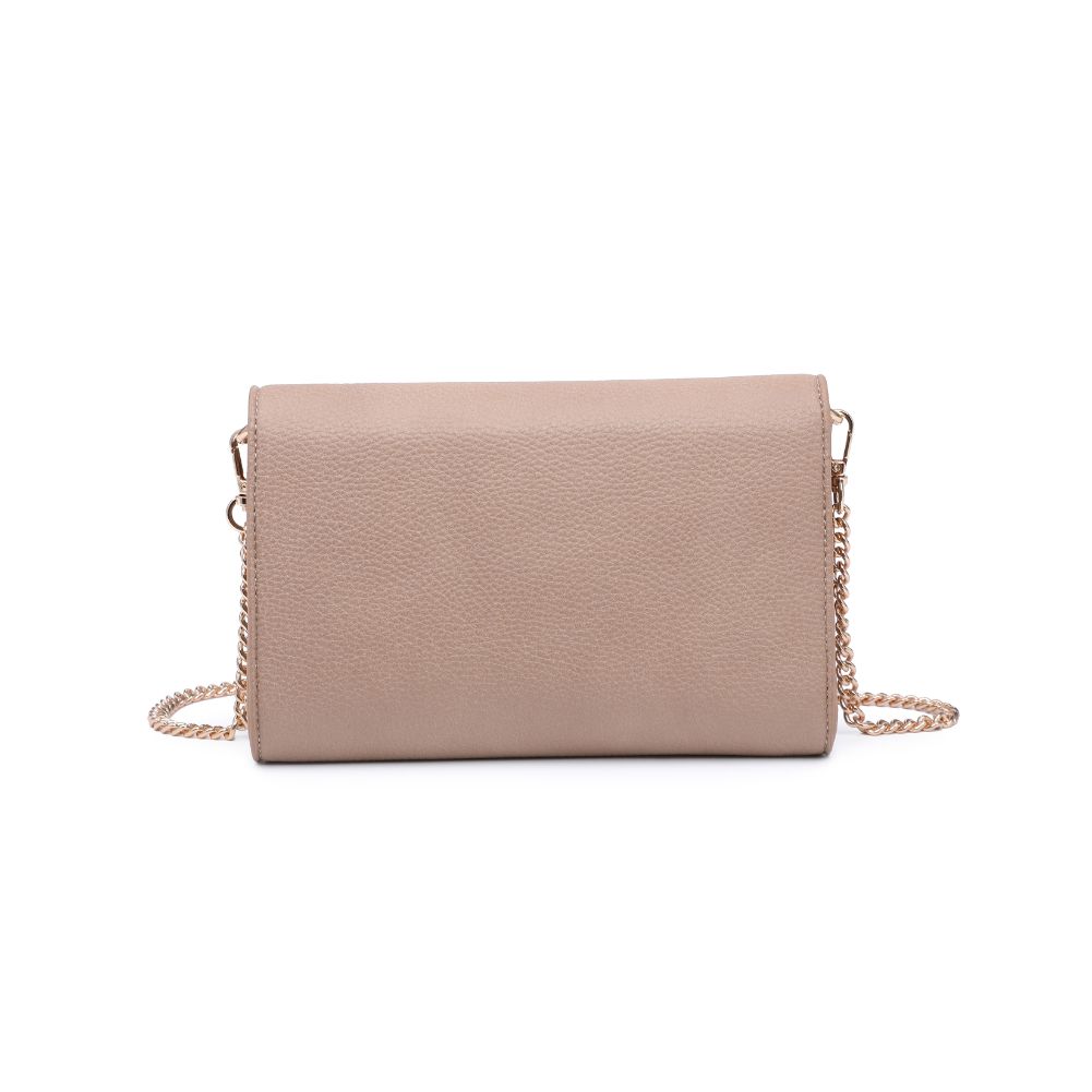 Woman wearing Natural Moda Luxe Hazel Crossbody 842017130826 View 7 | Natural