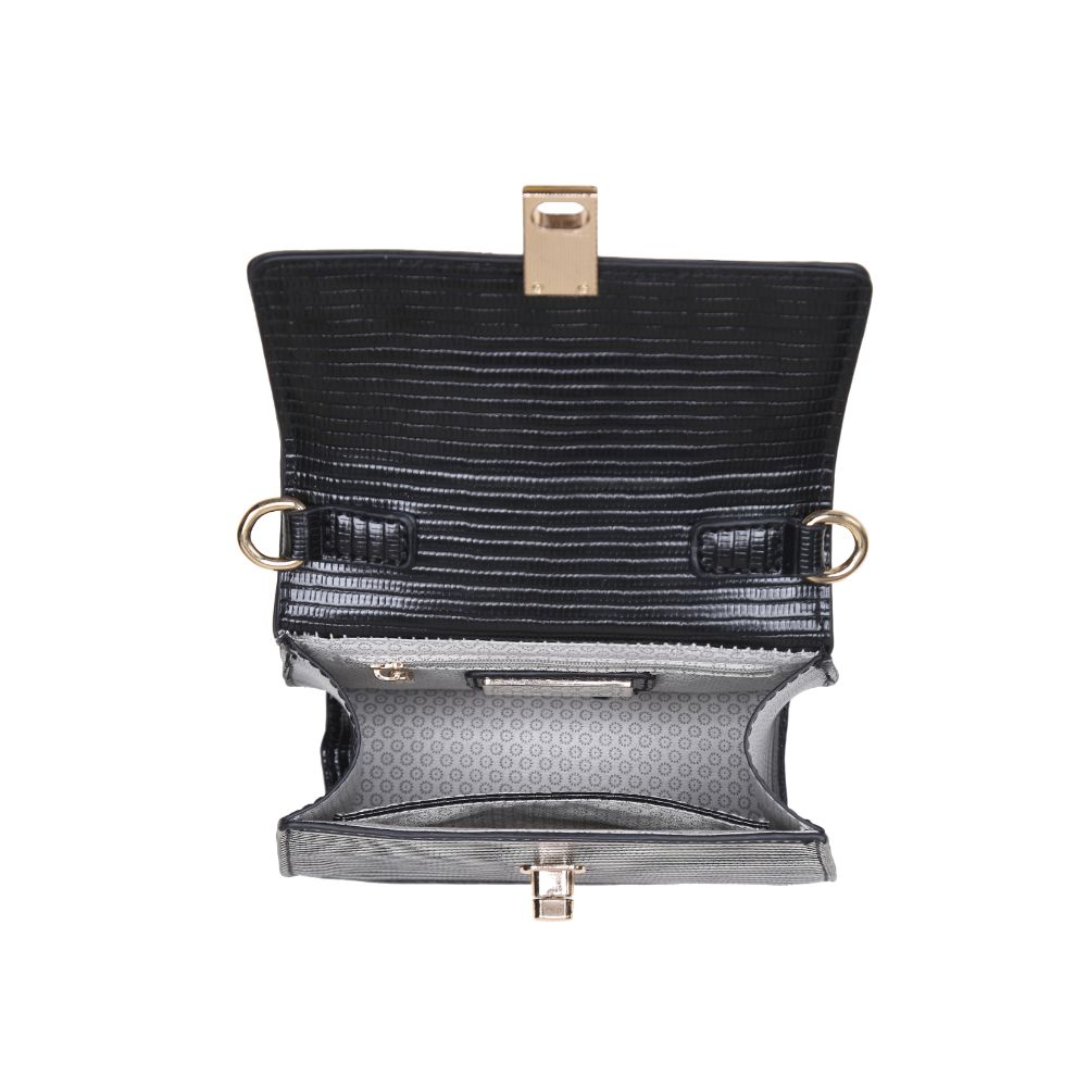 Product Image of Moda Luxe Lala Top Handle 842017124573 View 4 | Black
