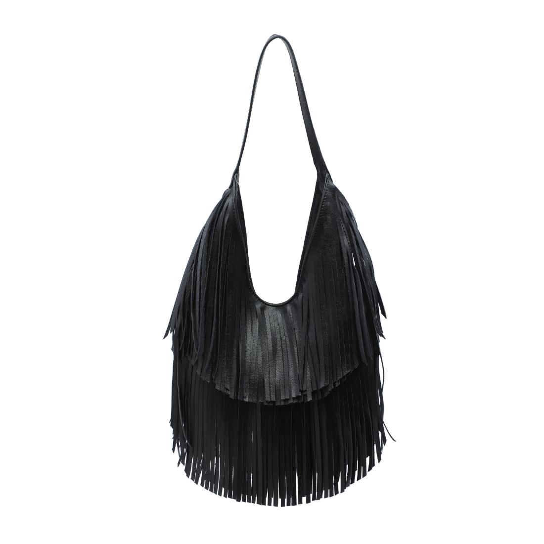 Product Image of Moda Luxe Stevie Hobo 842017141105 View 1 | Black