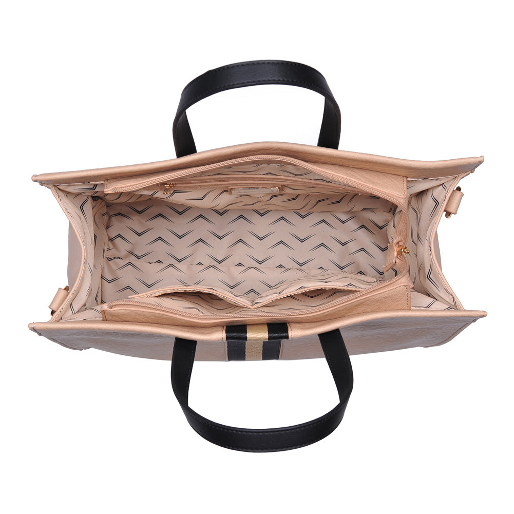 Product Image of Moda Luxe Julian Tote 842017118497 View 8 | Natural