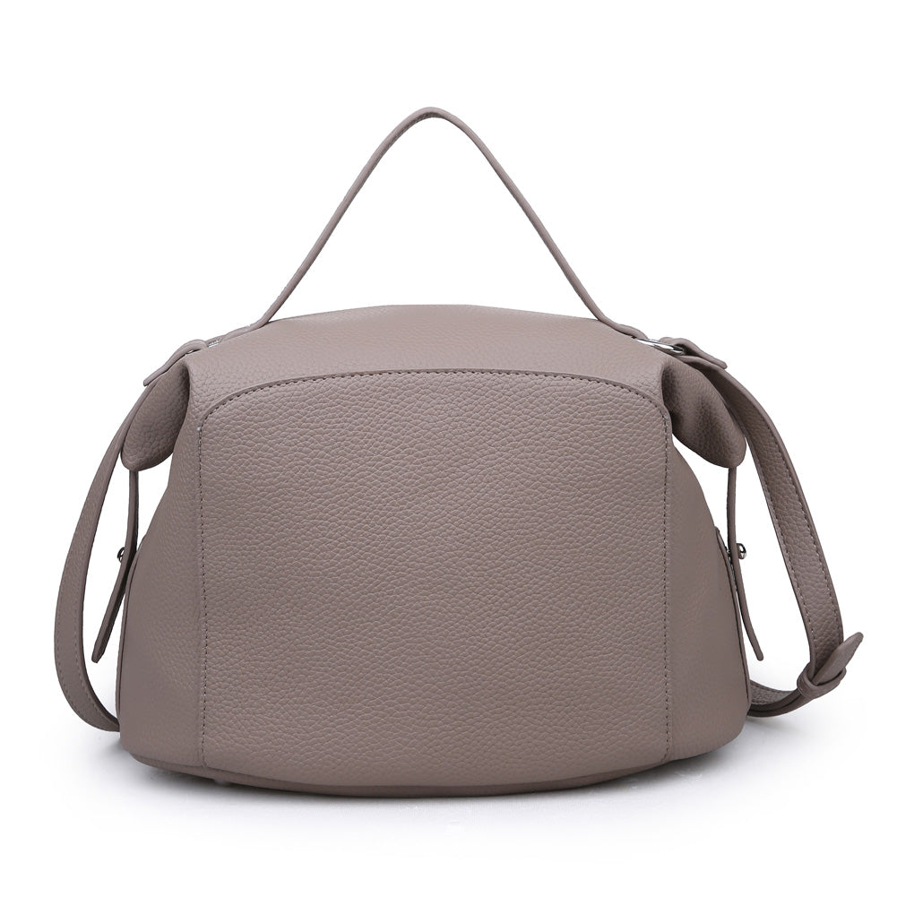 Product Image of Product Image of Moda Luxe Nicole Satchel 842017115502 View 3 | Grey