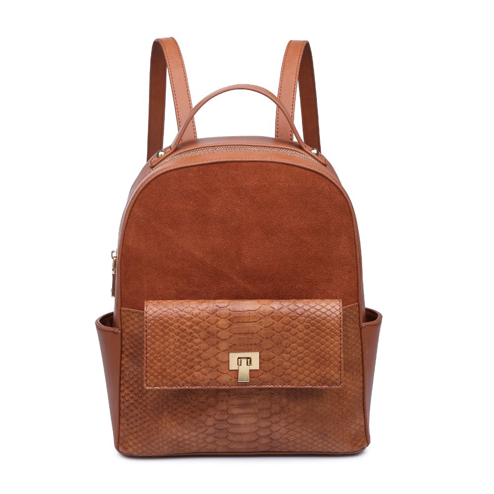 Product Image of Moda Luxe Reilley Backpack 842017121671 View 1 | Tan