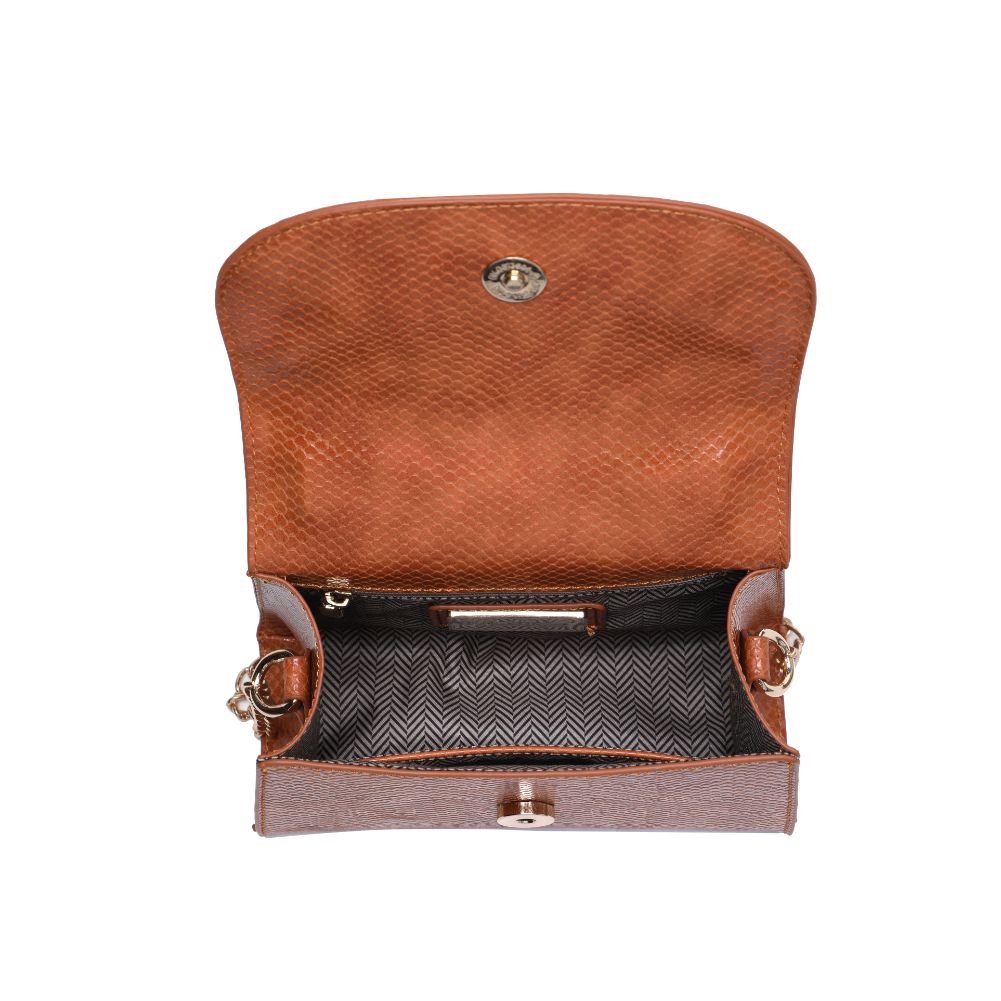 Product Image of Moda Luxe Talia Clutch 842017127659 View 4 | Tan