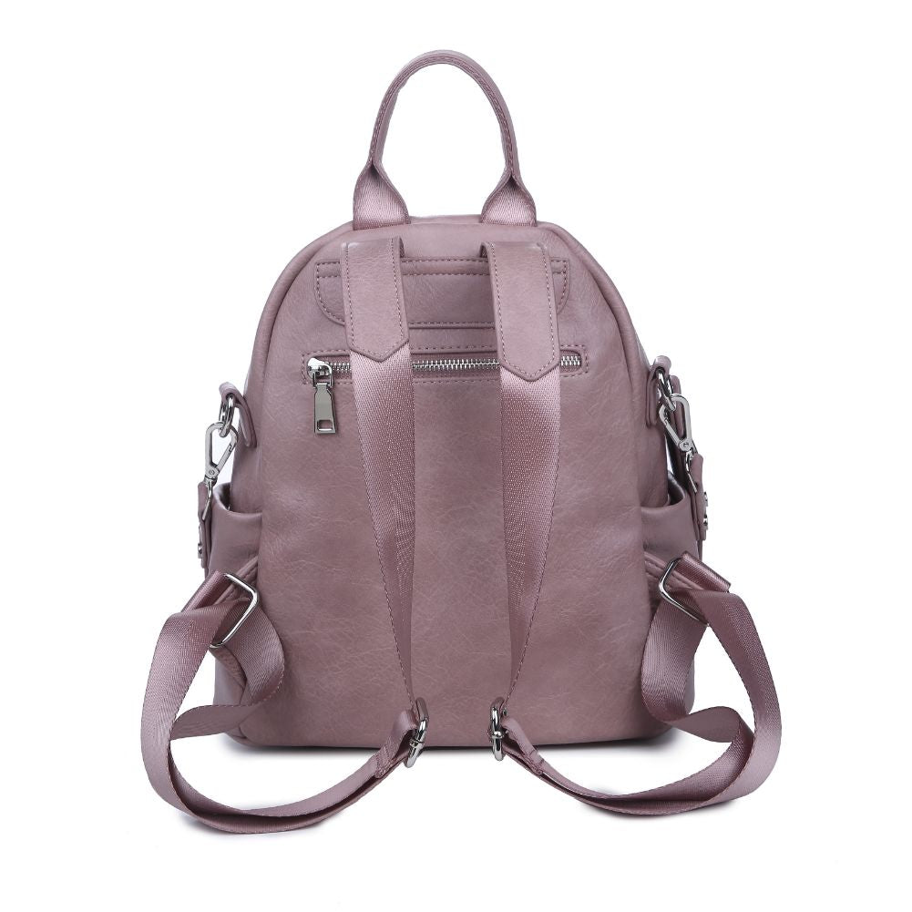 Product Image of Moda Luxe Bowie Backpack 842017125877 View 7 | Mauve