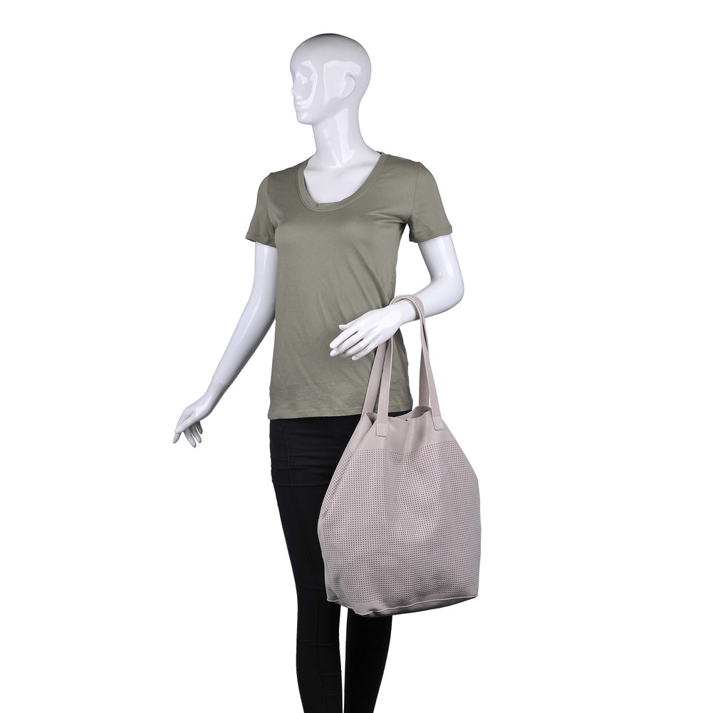 Woman wearing Putty Moda Luxe Stella Tote 842017115342 View 1 | Putty