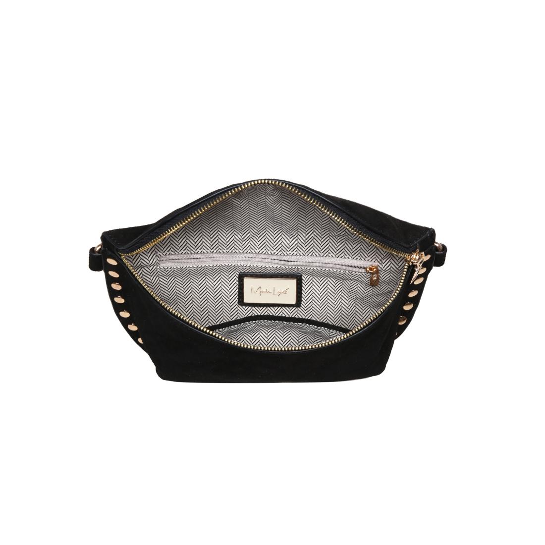 Product Image of Sol and Selene Gizelle-Suede Belt Bag 842017139706 View 8 | Black