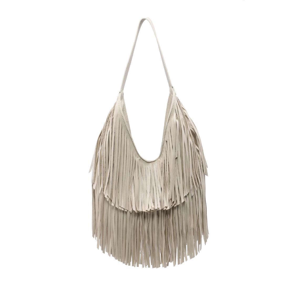 Woman wearing Cream Moda Luxe Stevie Hobo 842017141129 View 7 | Cream