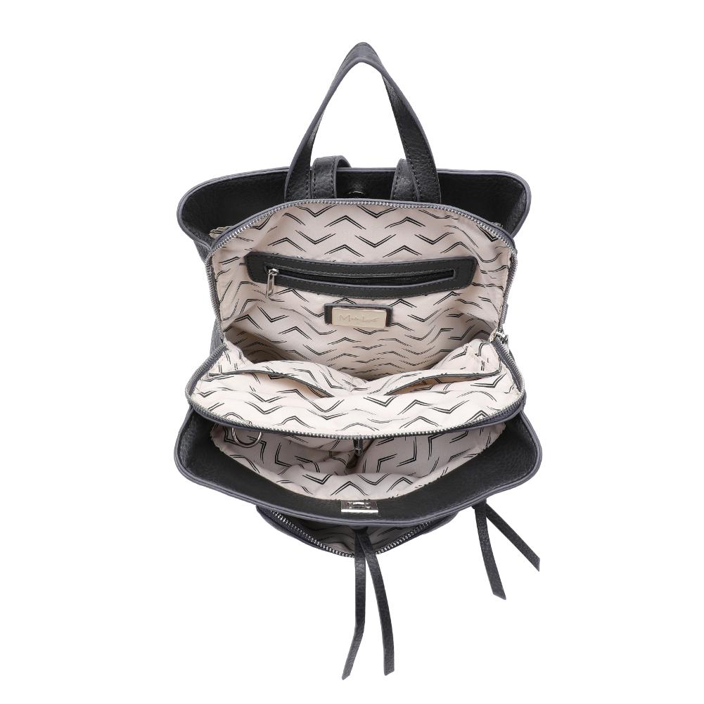 Product Image of Moda Luxe Genevieve Backpack 842017136118 View 8 | Grey
