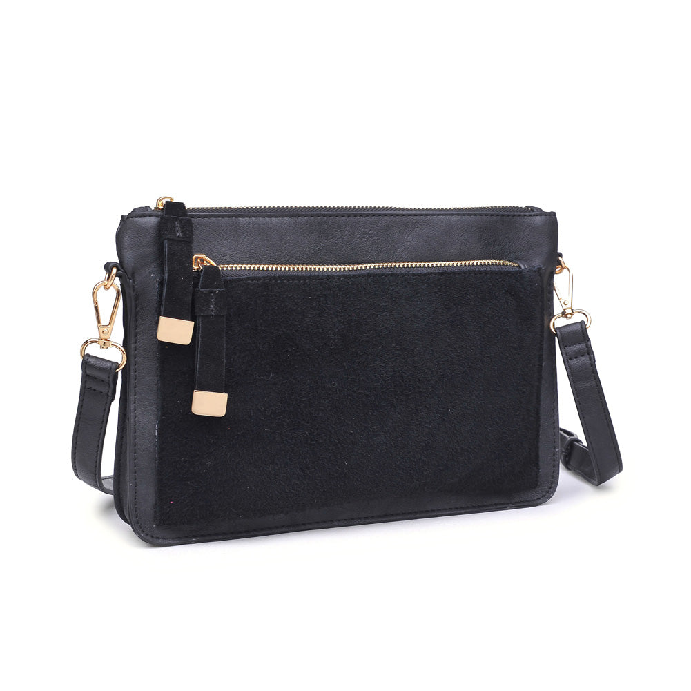 Product Image of Moda Luxe Penny Crossbody 842017107613 View 2 | Black