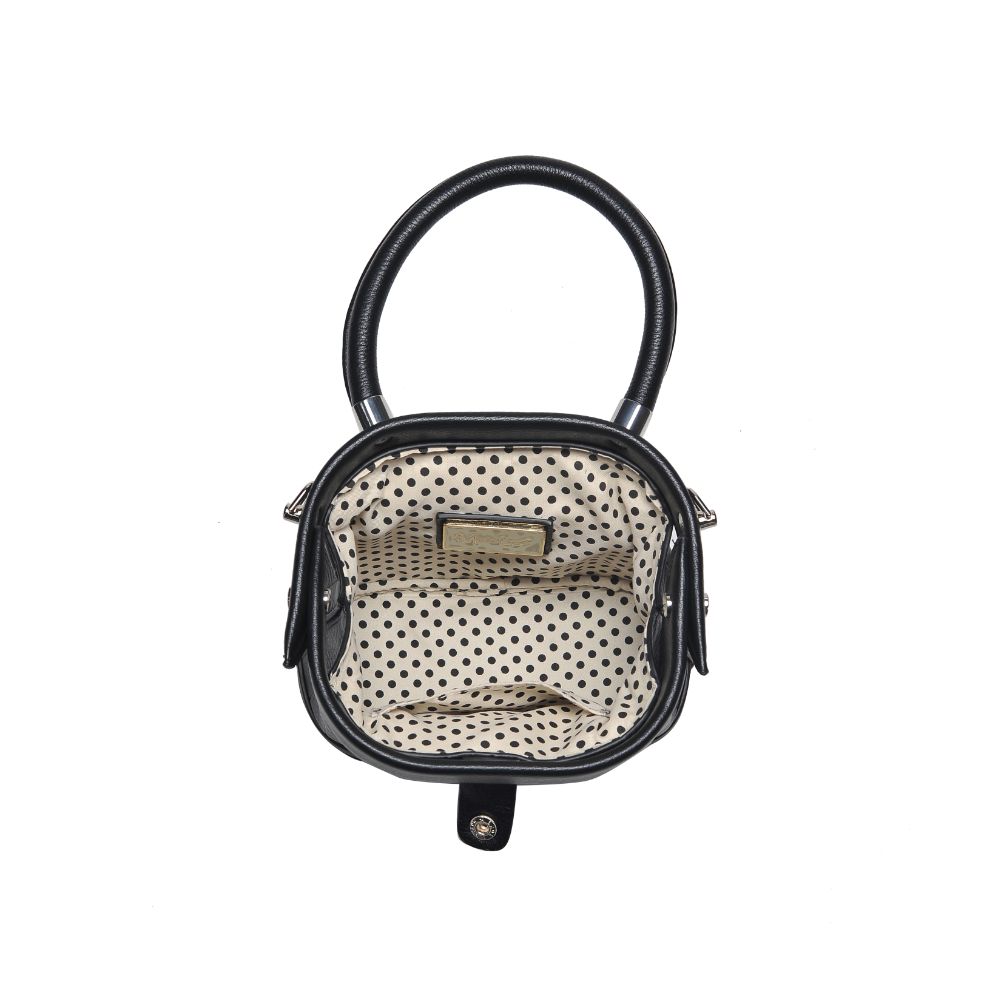 Woman wearing Black Moda Luxe Charmaine Crossbody 842017131274 View 9 | Black