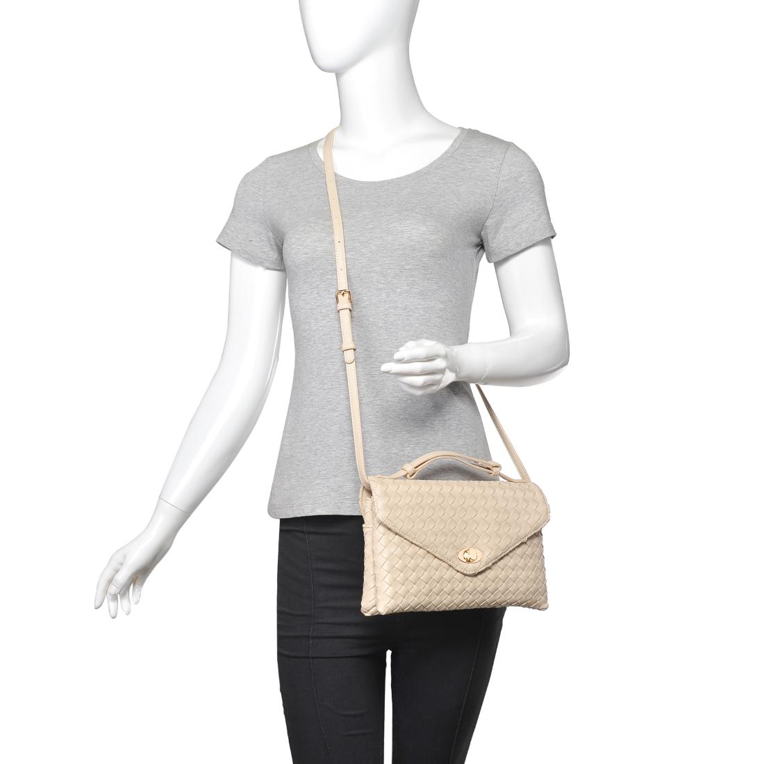 Product Image of Moda Luxe Harper Crossbody 842017139331 View 5 | Oatmilk