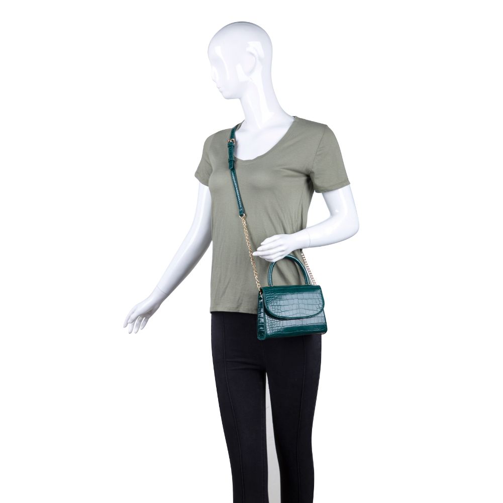 Product Image of Moda Luxe Talia Clutch 842017122876 View 5 | Emerald