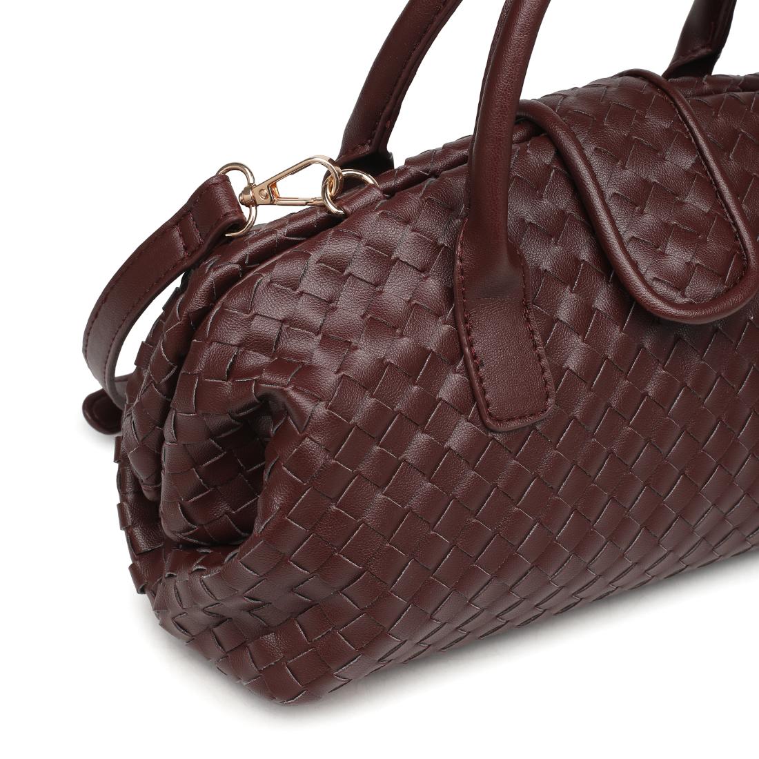 Moda Luxe Brookhaven Satchel 842017142775 View 7 | Burgundy