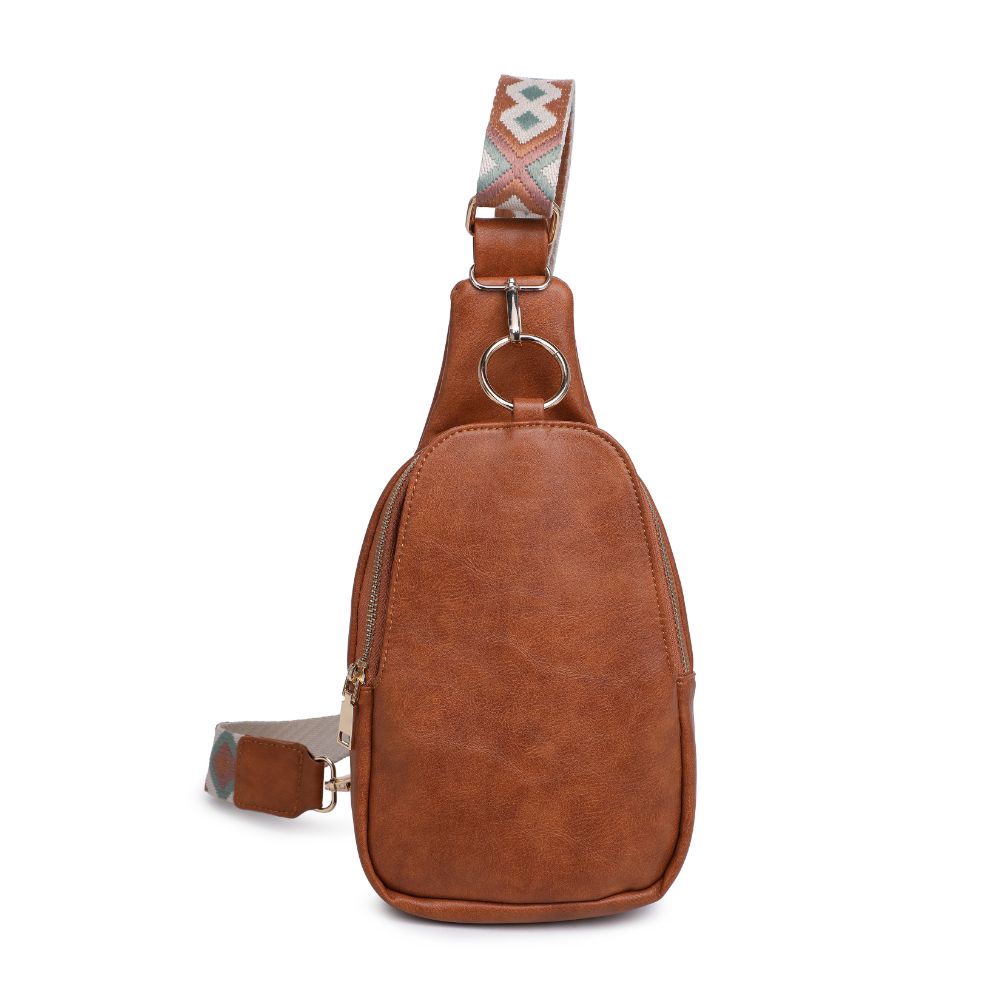 Moda Luxe Regina Sling Backpack 842017129547 View 5 | Tan
