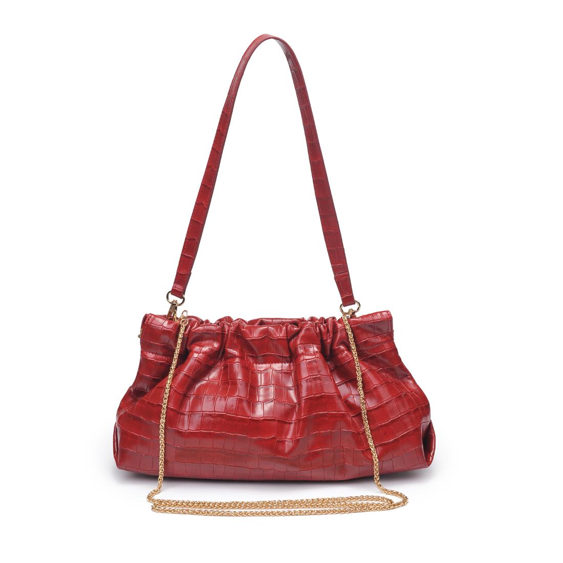 Product Image of Moda Luxe Monroe Shoulder Bag 842017140054 View 3 | Burgundy