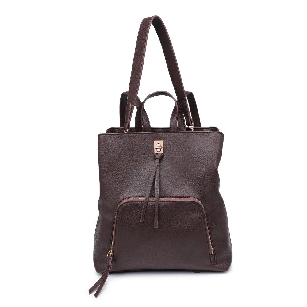 Product Image of Moda Luxe Genevieve Backpack 842017136095 View 5 | Espresso