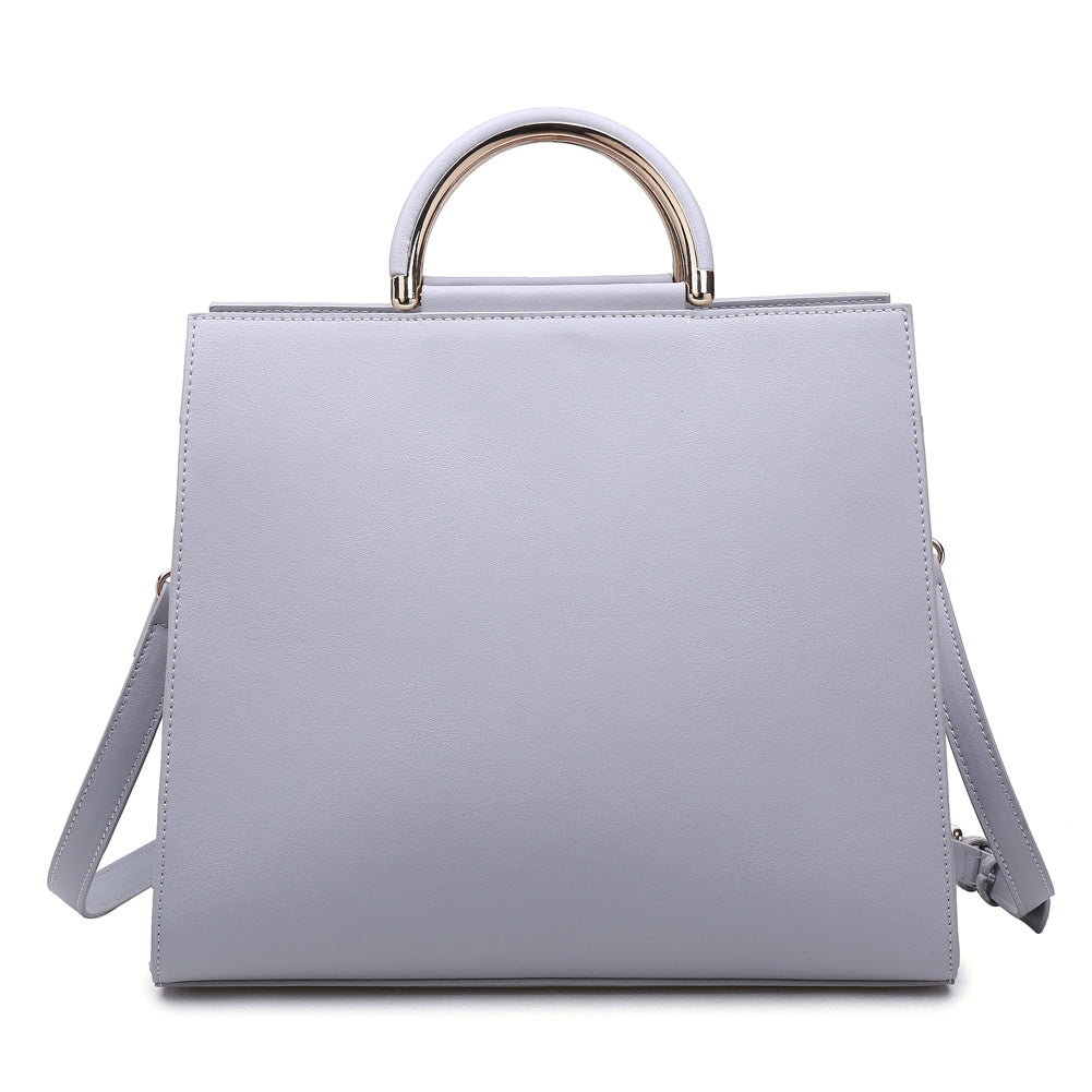 Product Image of Moda Luxe Noelle Satchel 842017113478 View 1 | Dove Grey