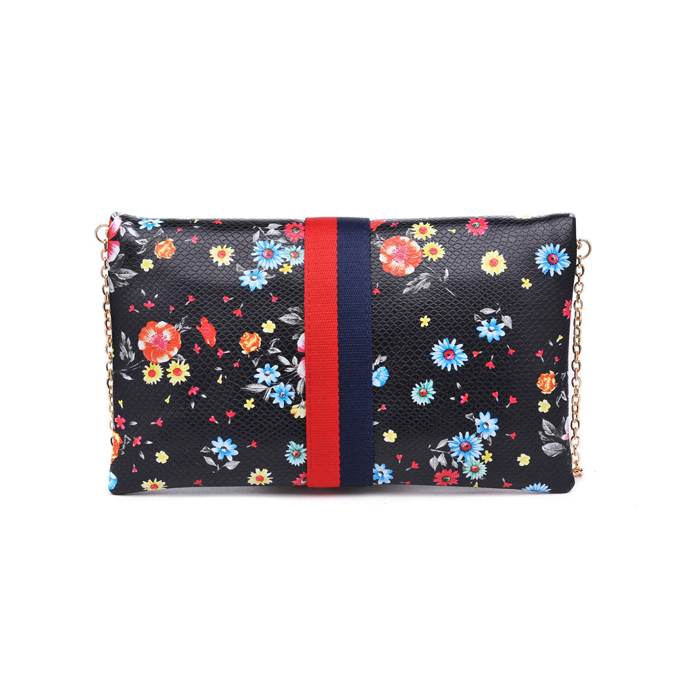 Product Image of Sol and Selene Jules Print Clutch 842017119395 View 7 | Black