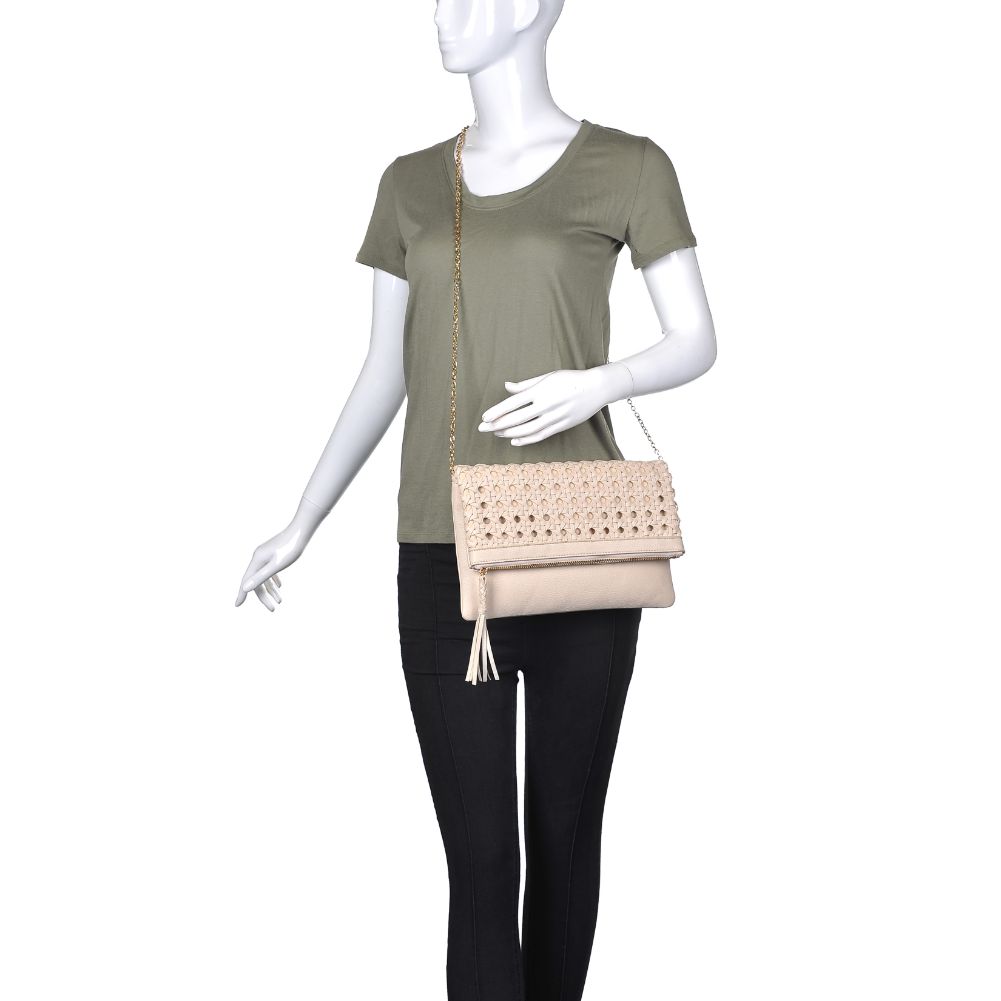 Product Image of Moda Luxe Marisole Clutch 842017123996 View 5 | Cream