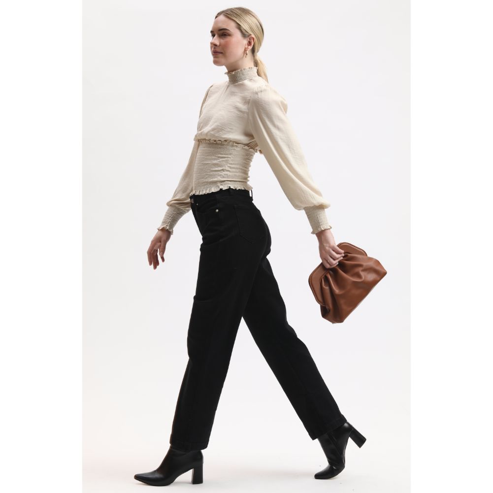 Woman wearing Tan Sol and Selene Charlotte Crossbody 842017134107 View 3 | Tan