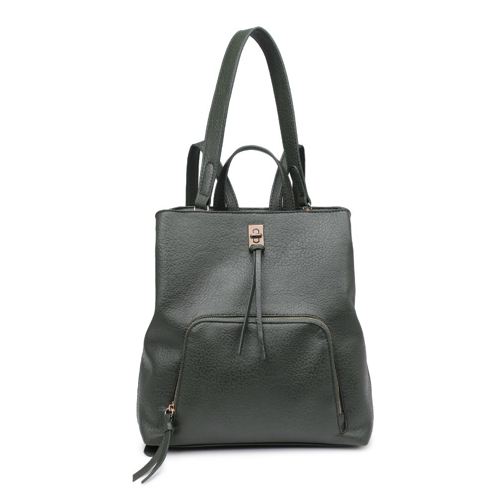 Product Image of Moda Luxe Genevieve Backpack 842017136101 View 5 | Forest
