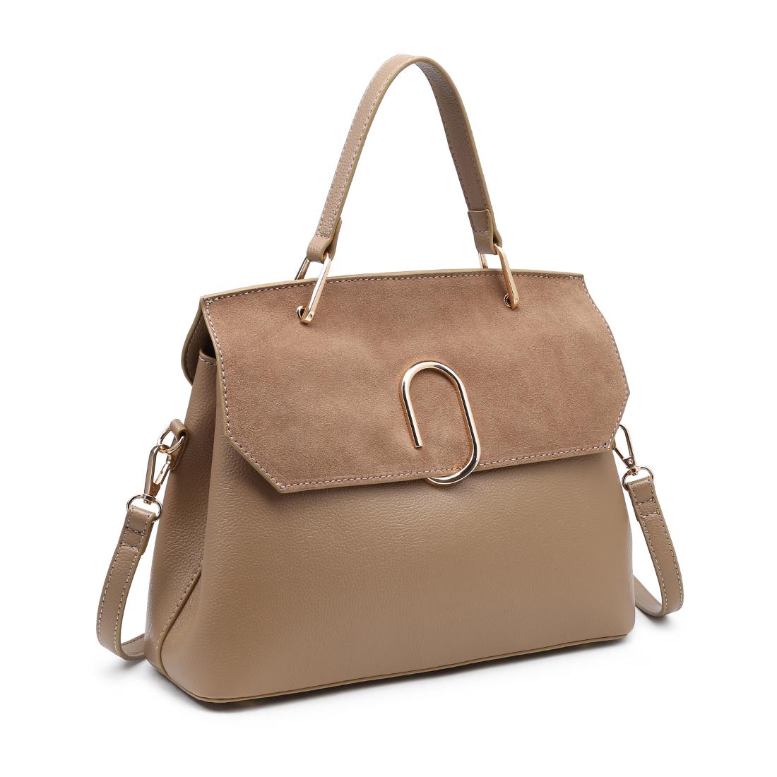 Moda Luxe Nico Satchel 842017143413 View 6 | Mushroom