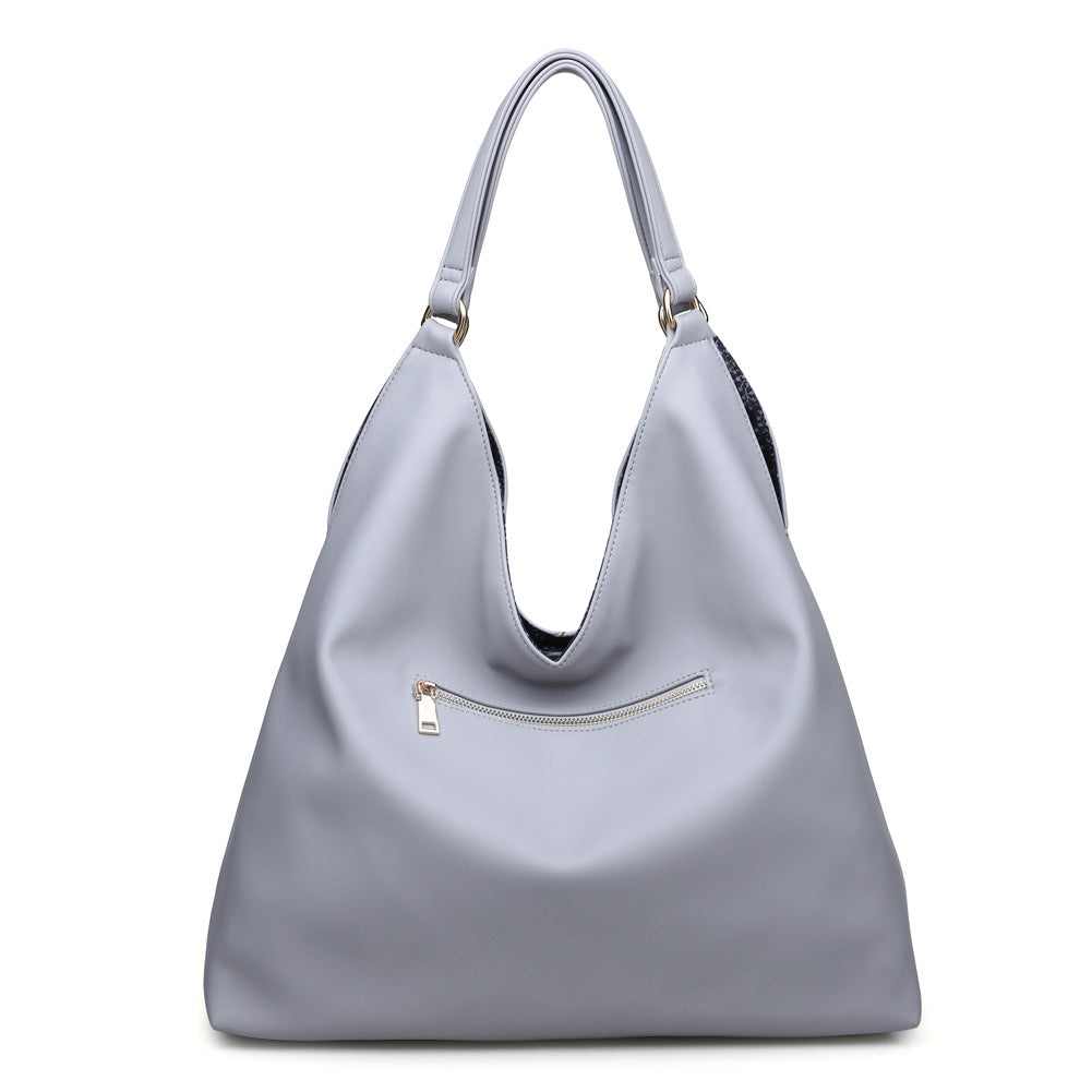 Product Image of Product Image of Moda Luxe Everest Hobo 842017114840 View 3 | Grey