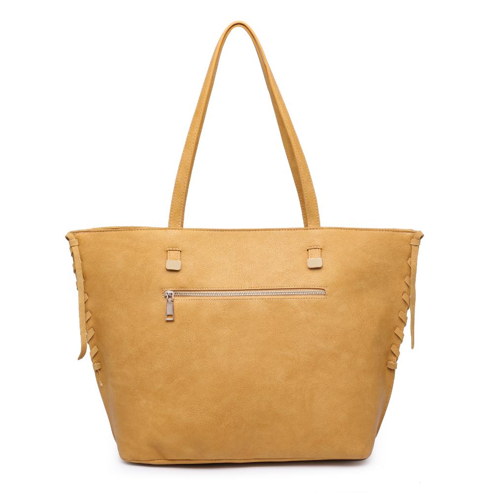 Woman wearing Honey Moda Luxe Queen Tote 842017136224 View 7 | Honey