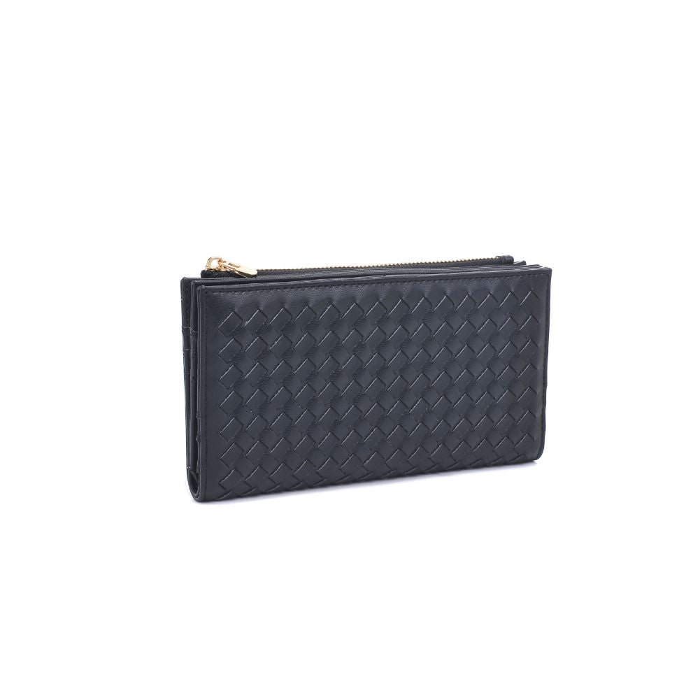 Woman wearing Black Moda Luxe Thalia Wallet 842017132332 View 6 | Black