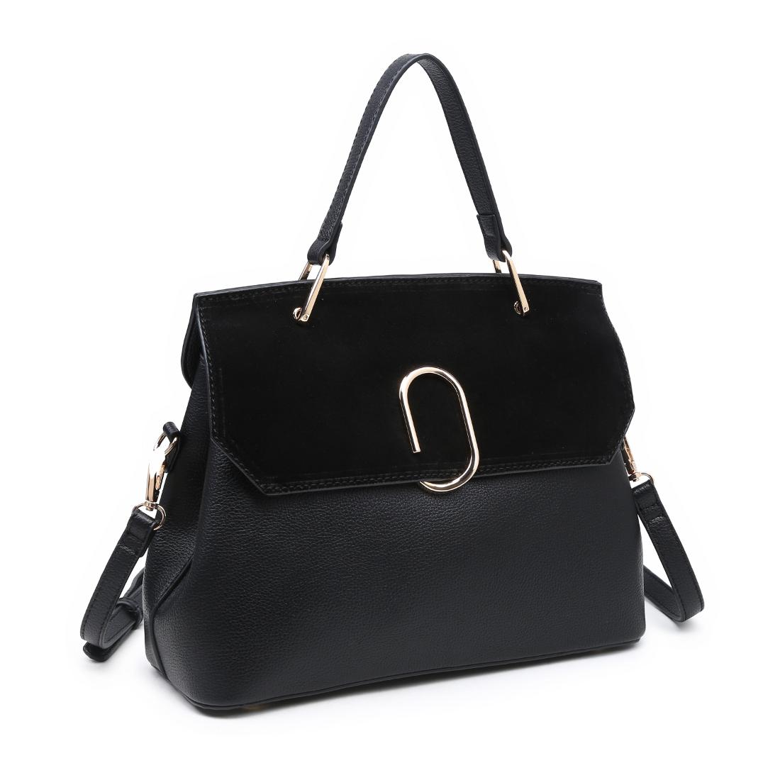 Moda Luxe Nico Satchel 842017143390 View 6 | Black