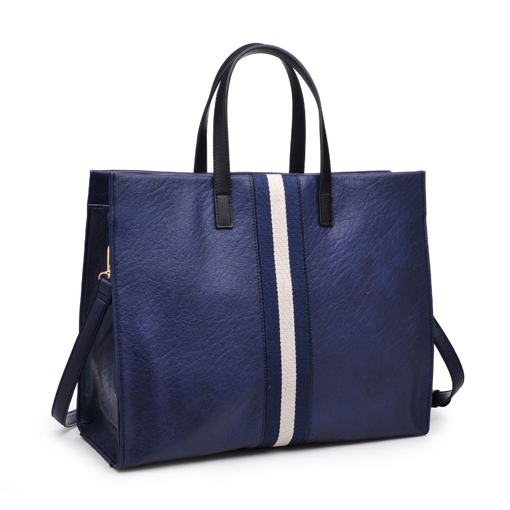 Product Image of Moda Luxe Julian Tote 842017117032 View 6 | Navy